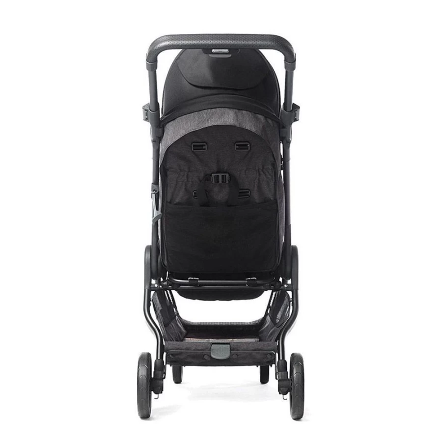 ERGObaby Metro+ Compact Black Stroller - Lightweight Urban Baby Stroller for City Travel