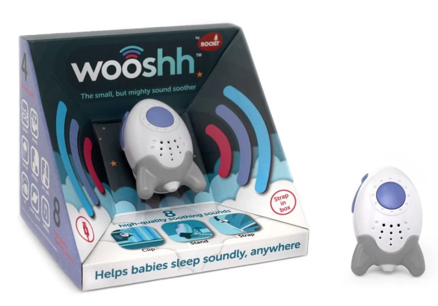 Cheeky Rascals Rockit Wooshh - Innovative Baby Soother with Calming Motion Technology