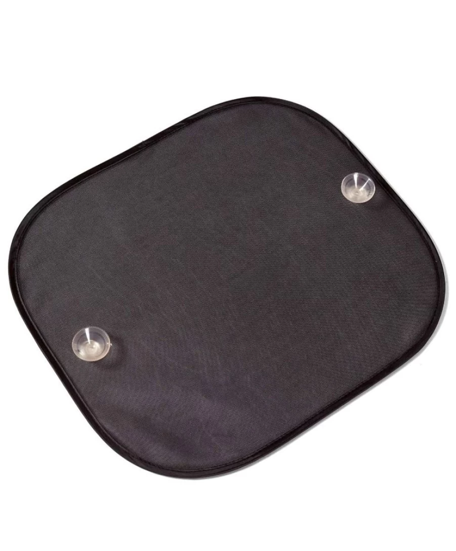 Mamas & Papas Portable Baby Stroller Sunshade - 2 Pack Black UV Protection Foldable Canopy