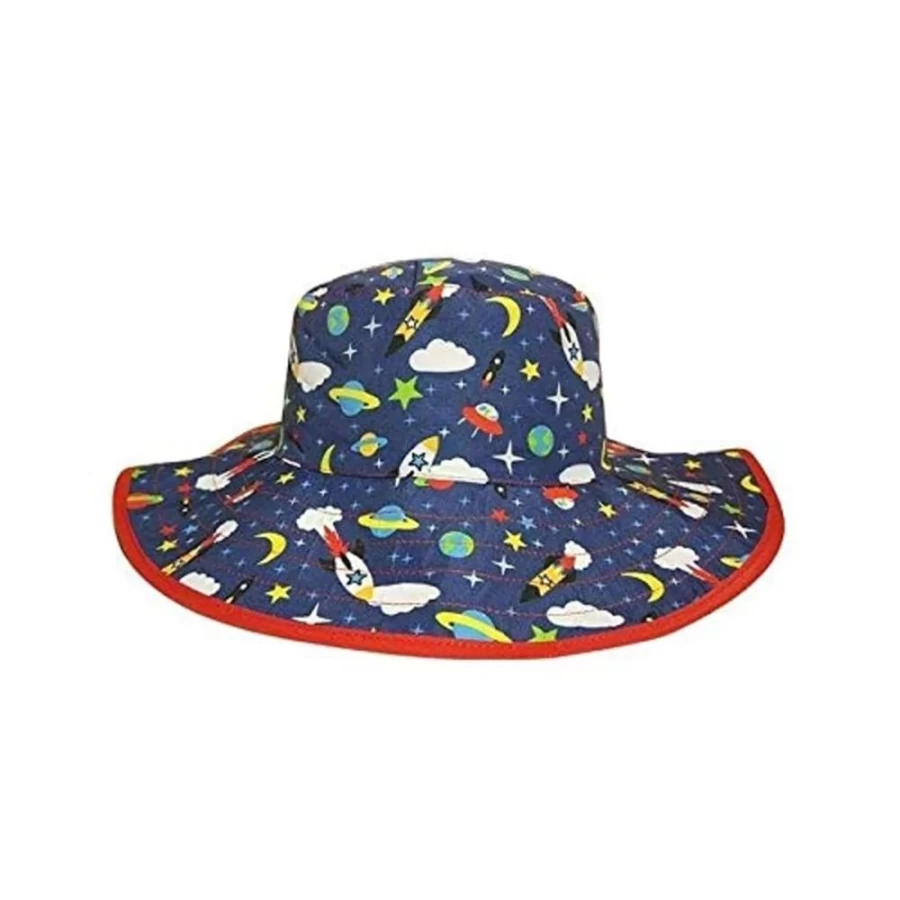 Baby Banz UV Protection Space-Themed Sun Hat for Infants & Toddlers