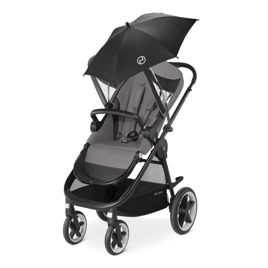 Cybex Parasol Black Stroller Sun Canopy - UV Protection Shade Cover