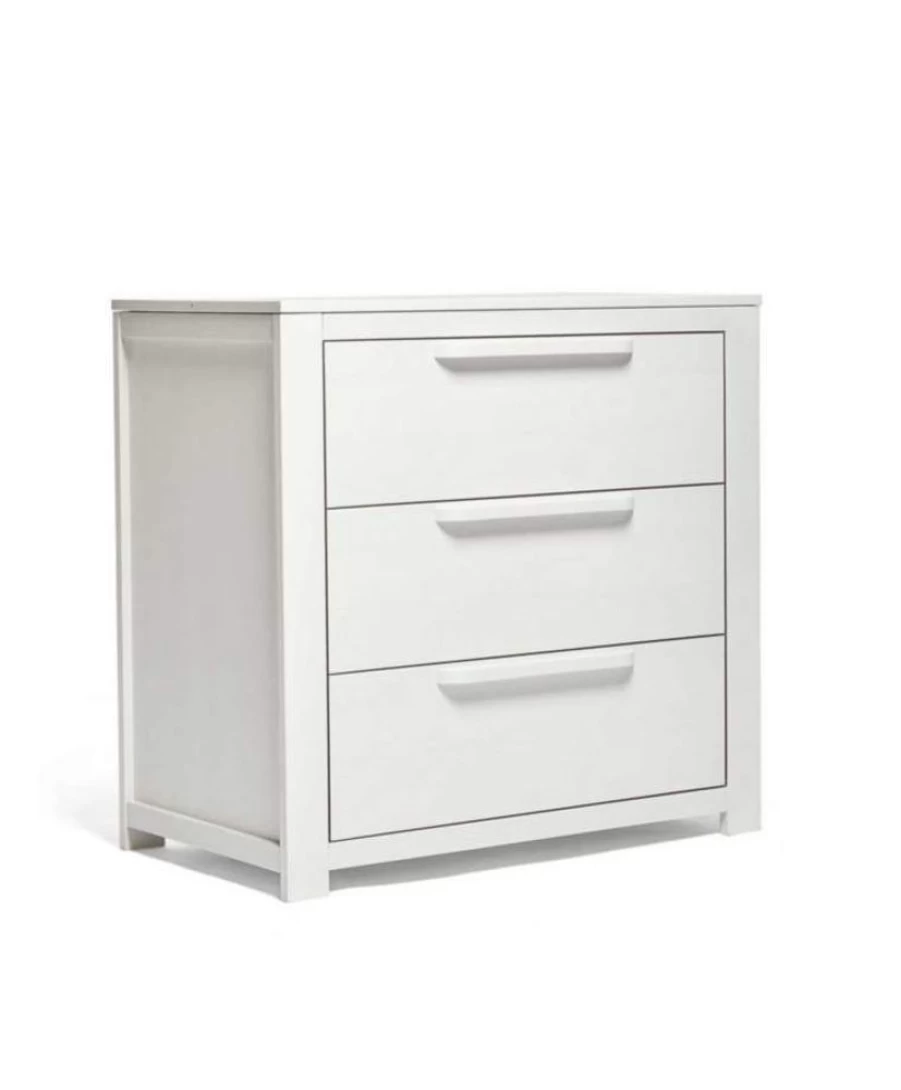 Mamas & Papas Franklin White Wash Dresser - Stylish Nursery Changing Table & Storage