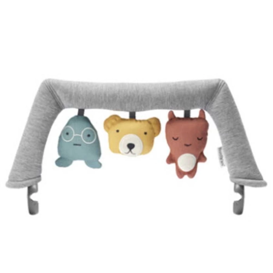 Babybjorn Soft Friends Toy - Interactive Plush for Baby Bouncer & Playtime