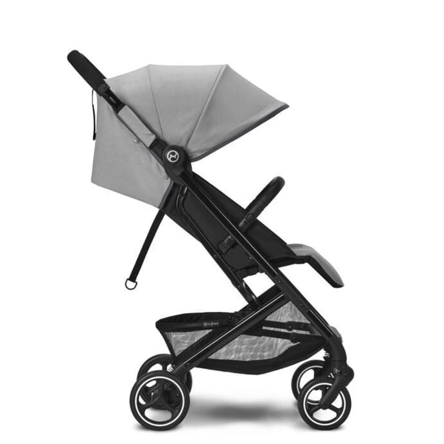 Cybex Beezy2 Lightweight Stroller - Lava Grey Compact Fold Travel-Friendly Design