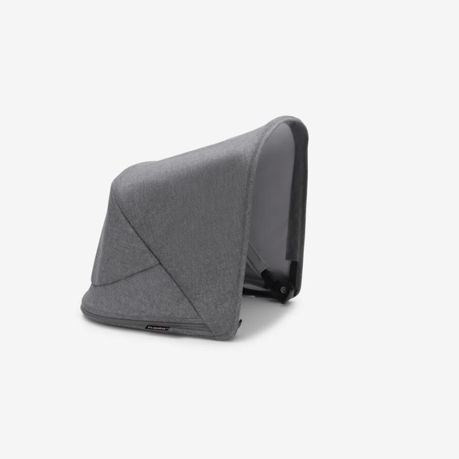 Bugaboo Fox 3 Stroller Sun Canopy - Grey Melange Shade Cover for Baby Carriage