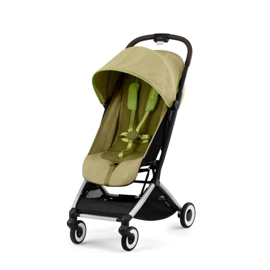 Cybex Orfeo Stroller - Lightweight, Compact, and Eco-Friendly Nature Green Design for Easy Travel