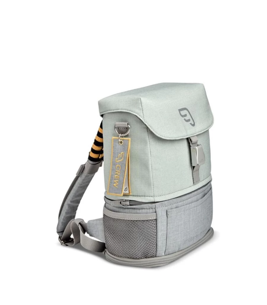 Stokke Jetkids Crew Backpack for Kids - Green Aurora Lightweight Travel Backpack