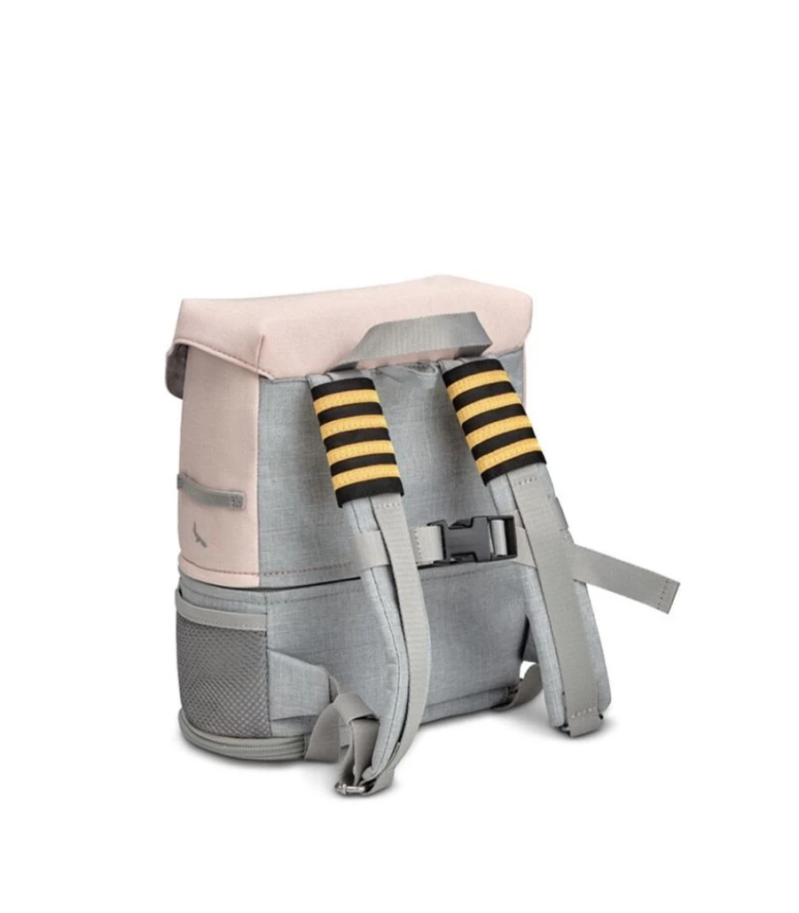 Stokke Jetkids Crew Backpack for Kids - Pink Lemonade, Lightweight & Durable School Bag