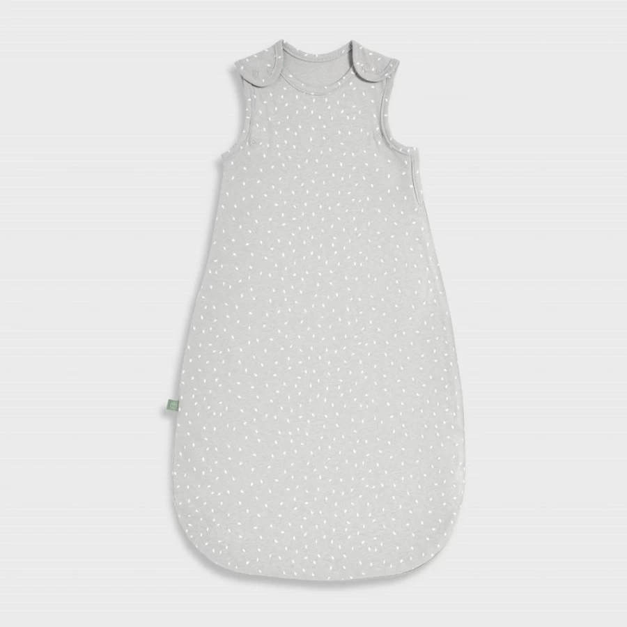 Little Green Sheep 1 Tog Sleep Bag for Babies 0-6 Months - Dove Rice Organic Cotton Baby Sleeping Sack