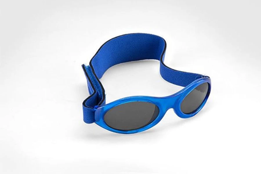Baby Banz UV Protection Blue Sunglasses for Infants & Toddlers – Polarized, Comfort Fit, Stylish Kids Shades