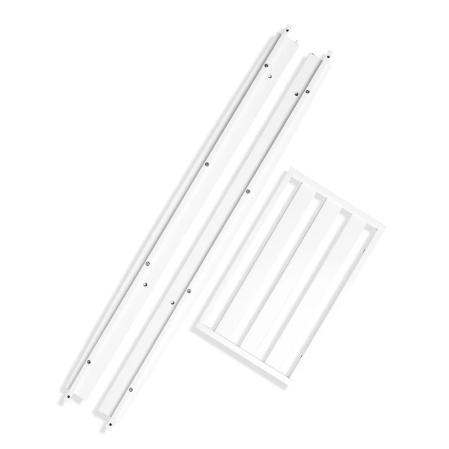 Snuz Junior Bed Extension Kit - White | Expandable Toddler to Kid Bed Frame | Snuzcot Conversion Rails