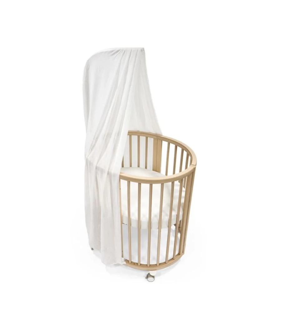 Stokke Sleepi Canopy V3 White - Premium Baby Crib Canopy for Stokke Sleepi Crib