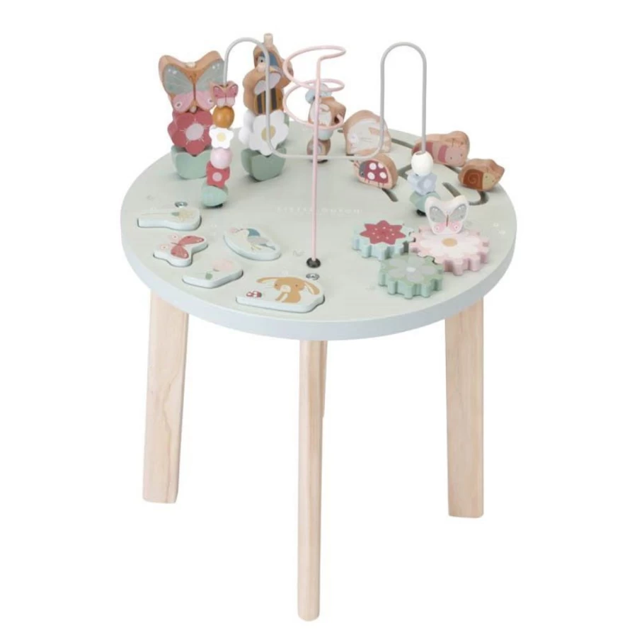 Little Dutch Activity Table with Flowers & Butterflies Design for Kids