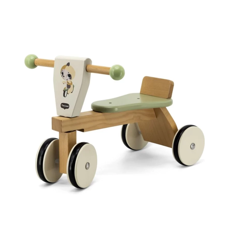 Tiny Love Boho Chic Wooden Ride-On Trike for Kids - Handmade Eco-Friendly Toddler Bike