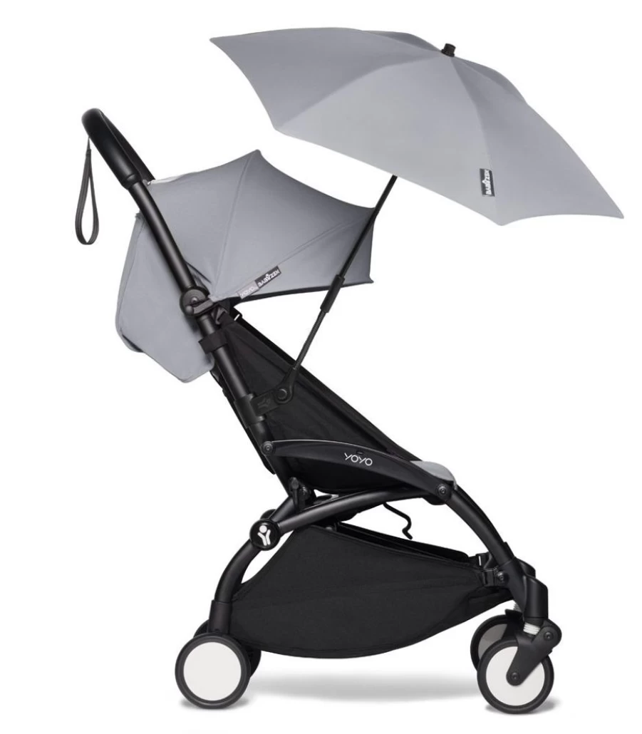 BABYZEN YOYO2 Stroller Sun Shade Parasol - Lightweight UV Protection Canopy for Babyzen YOYO, Stone Gray