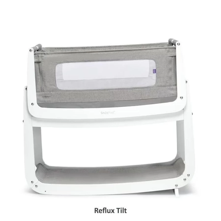 Snuz SnuzPod4 Bedside Crib Starter Bundle – Safe & Adjustable Co-Sleeping Baby Bed