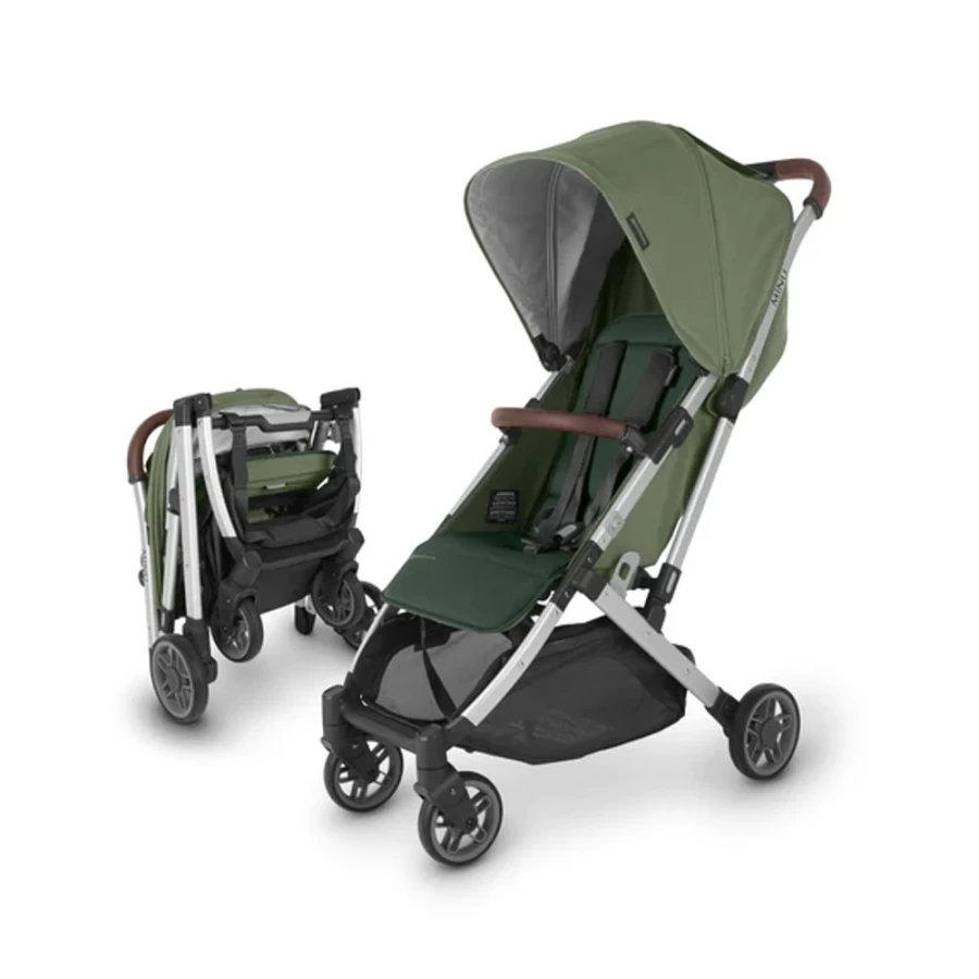 Uppababy Minu V2 Lightweight Travel Stroller - Compact Fold, Emelia Design