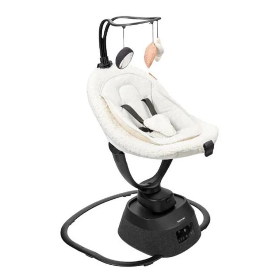 Babymoov Swoon Evolution Motion Baby Swing - Automatic Infant Rocker with Soothing Motions