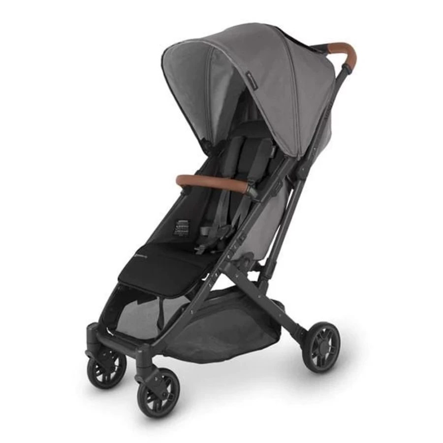 Uppababy Minu V2 Lightweight Stroller - Compact Fold, Travel-Friendly, Greystone Color