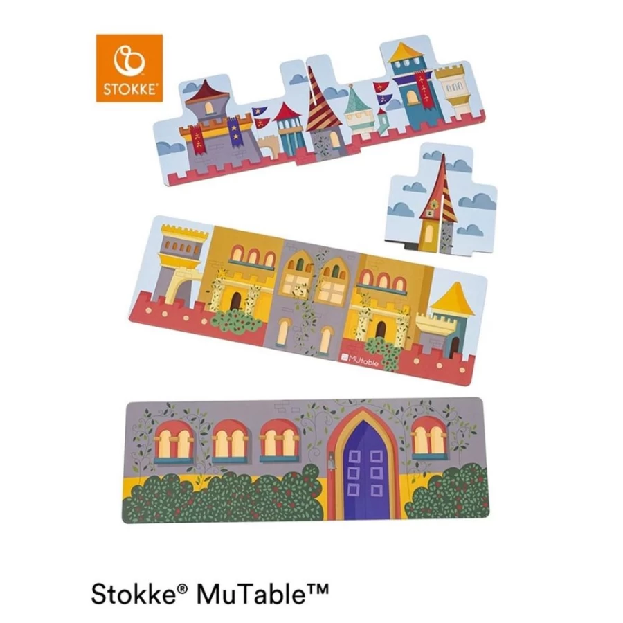 Stokke Mutable Scenarios - Modular Castle Playset for Kids