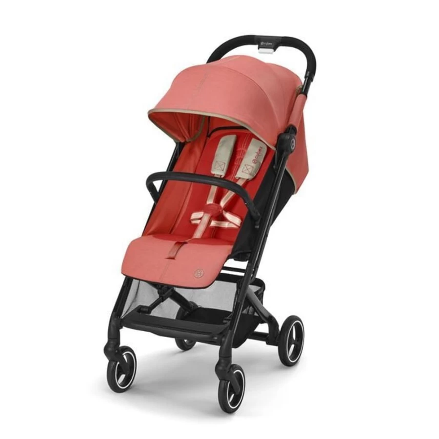 Cybex Beezy2 Stroller - Hibiscus Red | Lightweight & Compact Travel Stroller