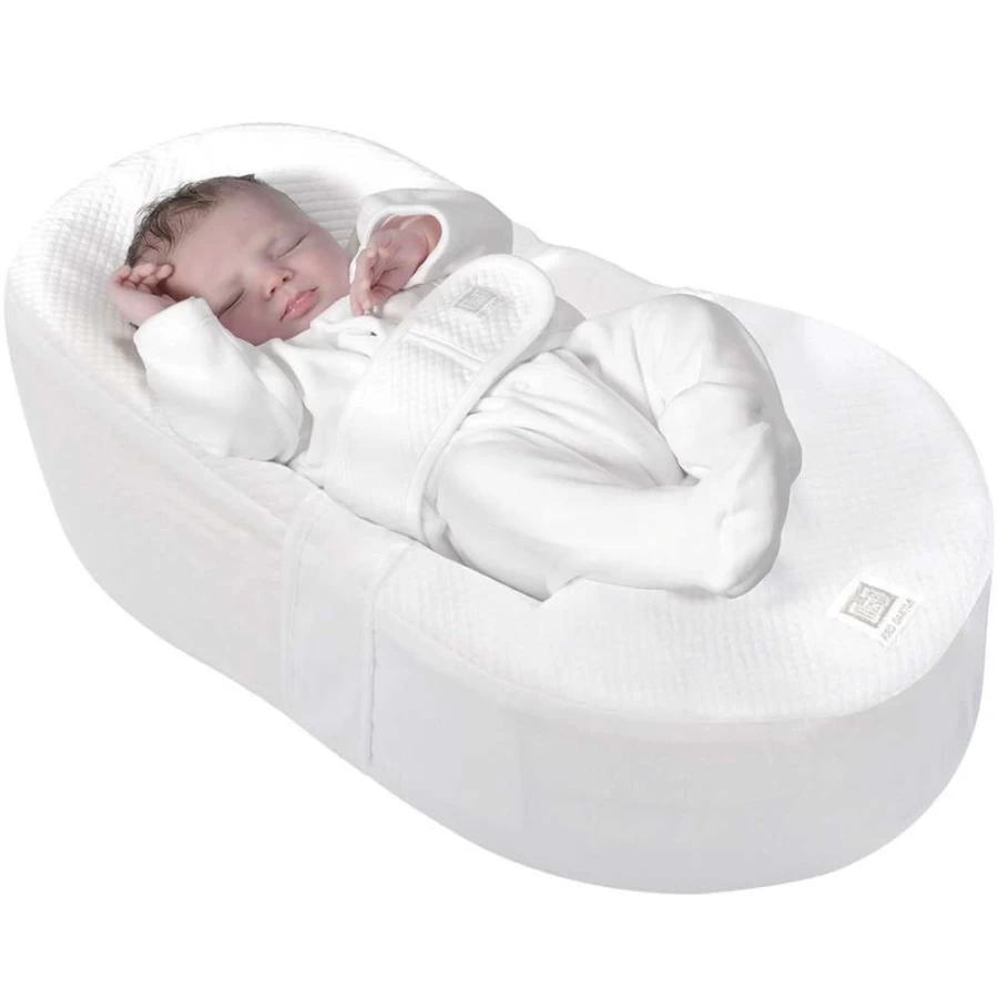 Redcastle Cocoonababy Nest with White Fitted Sheet – Premium Infant Sleeper