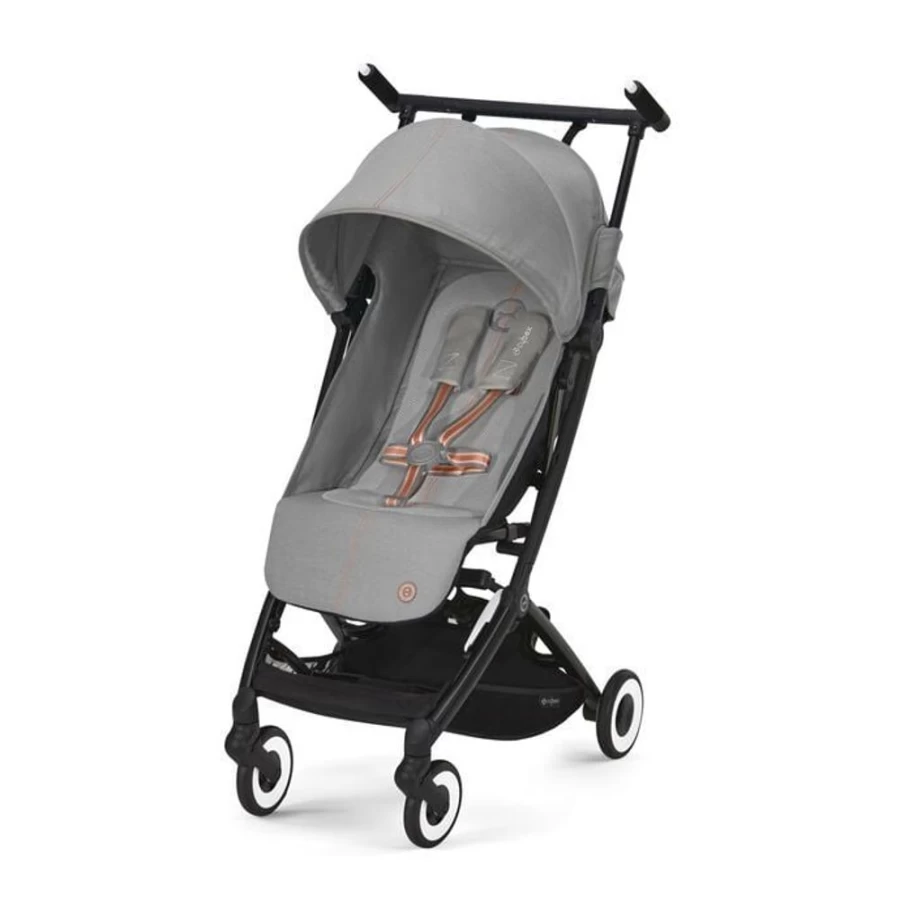 Cybex Libelle2 Lava Grey Lightweight Stroller - Compact Fold, Travel-Friendly