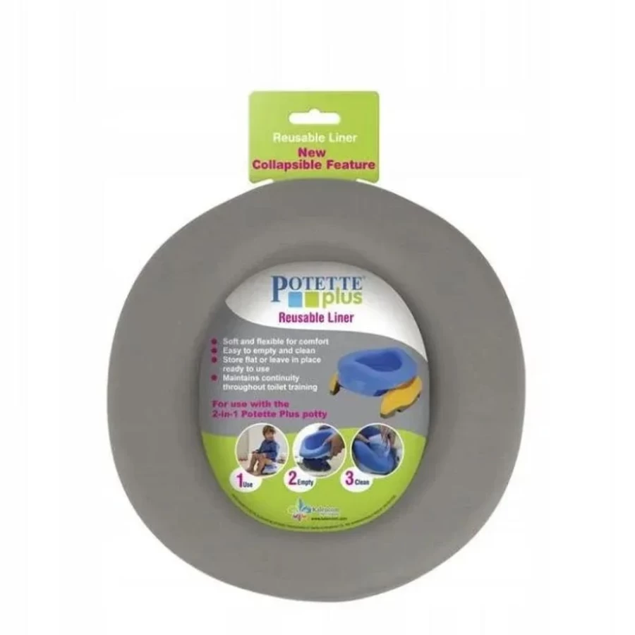 Potette Plus Silicone Insert Replacement for Foldable Travel Potty – Durable & Easy to Clean