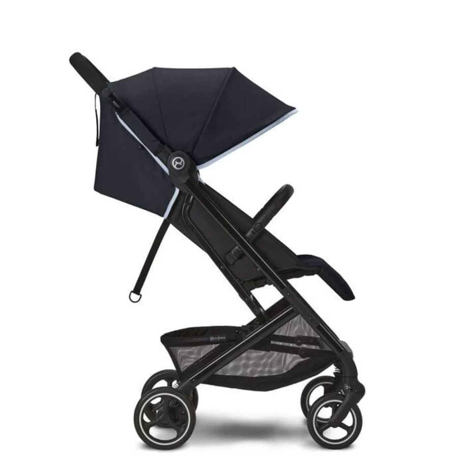 Cybex Beezy2 Stroller - Lightweight, Compact Fold, Ocean Blue Color for Easy Travel