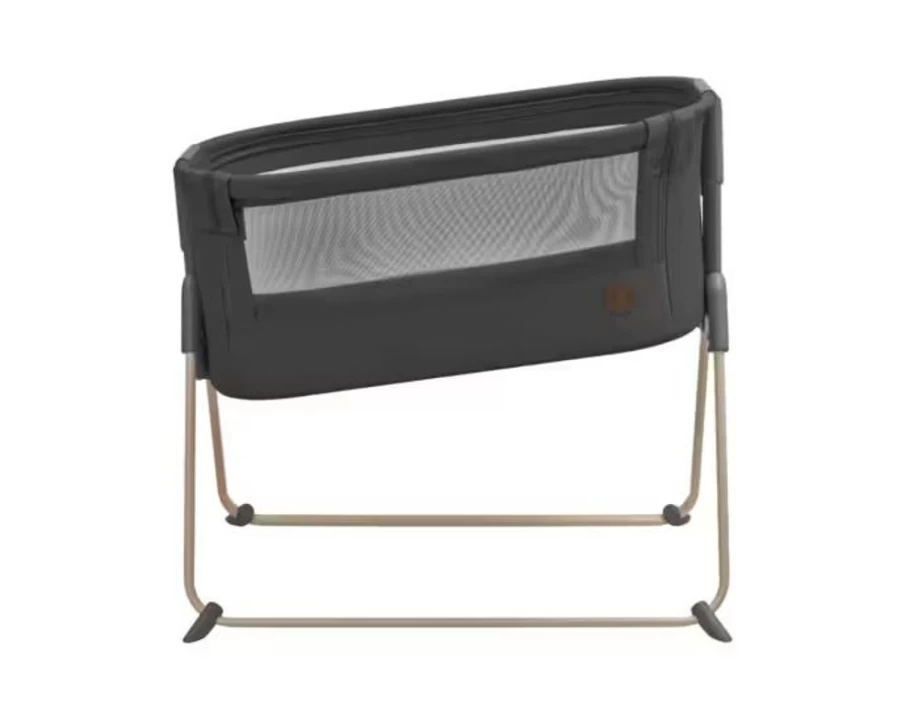 Maxi Cosi Tori Co-Sleeper Bedside Crib - Graphite Grey for Safe Baby Sleep