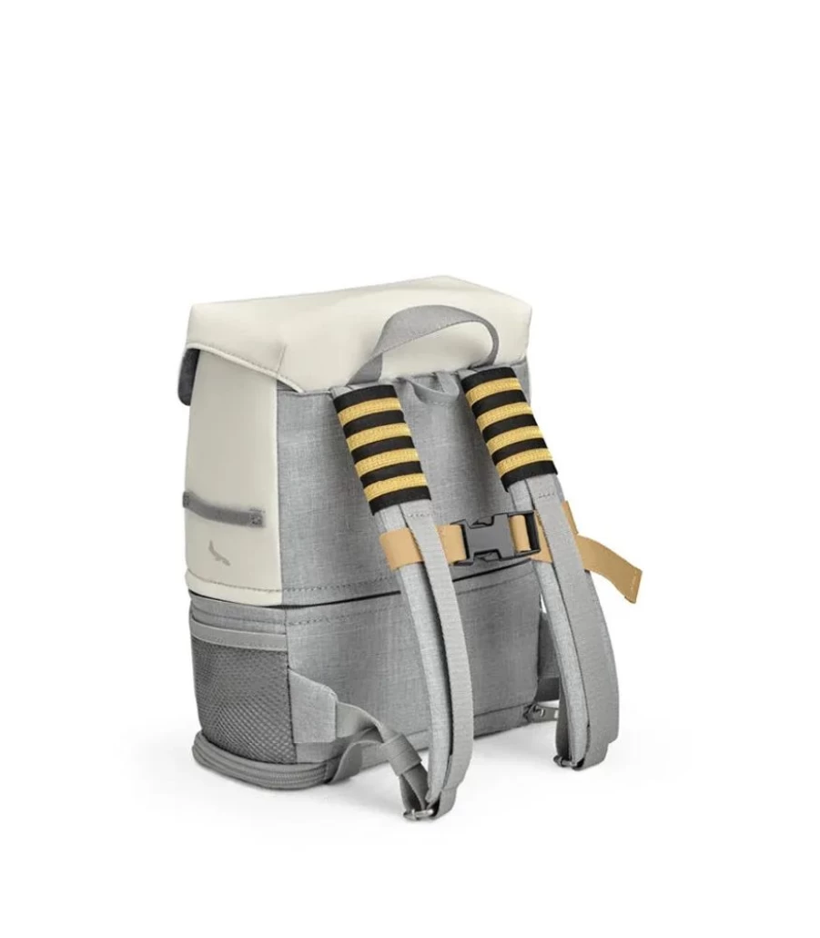 Stokke Jetkids Crew Backpack for Kids - Lightweight, Durable White School Backpack for Travel