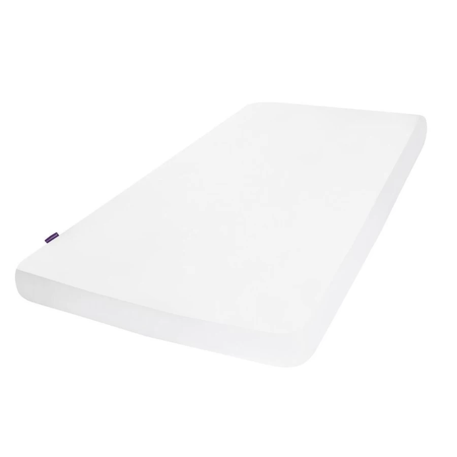 Clevamama Waterproof Crib Mattress Protector - Breathable Tencel Cover for Baby Bed - Bedtime Collection