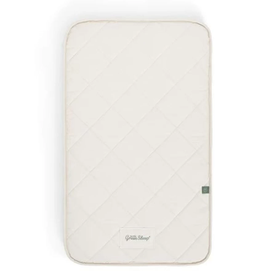 Little Green Sheep Natural Replacement Mattress for Next2Me Crib - 83x50cm, Organic Cotton Baby Bed Mattress