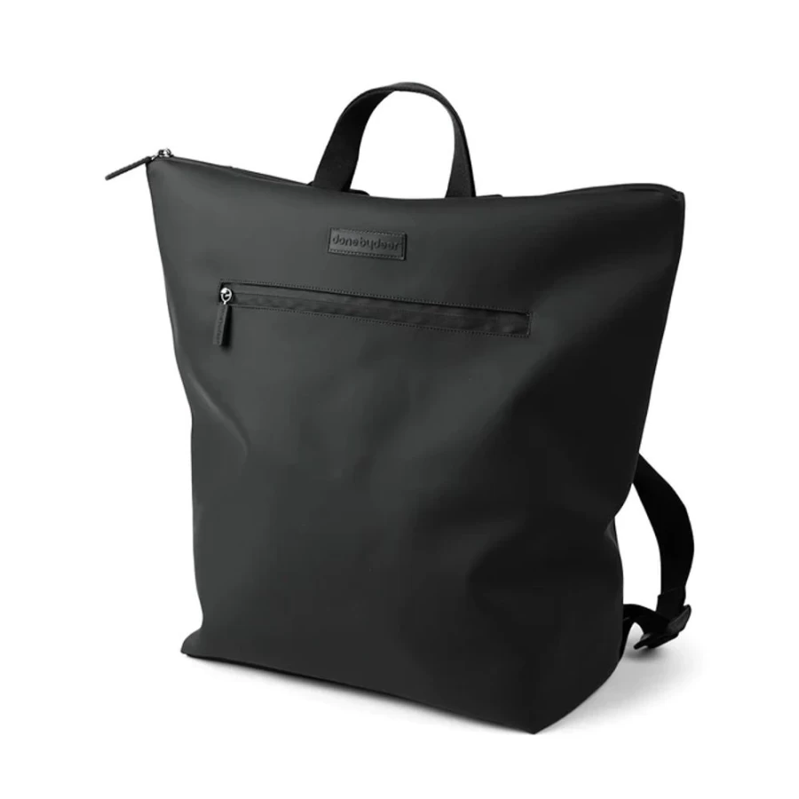 Done by Deer Black Convertible Backpack - Stylish & Functional Changing Bag for On-the-Go Parents