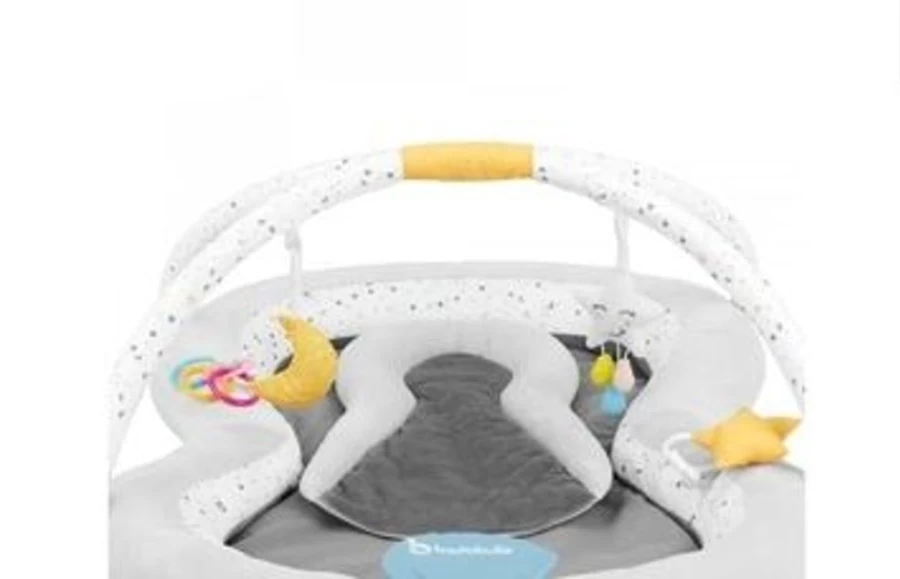Babymoov Baby Activity Nest Playmat - Soft Play Mat for Infants & Toddlers, Interactive Play Gym for Floor Time