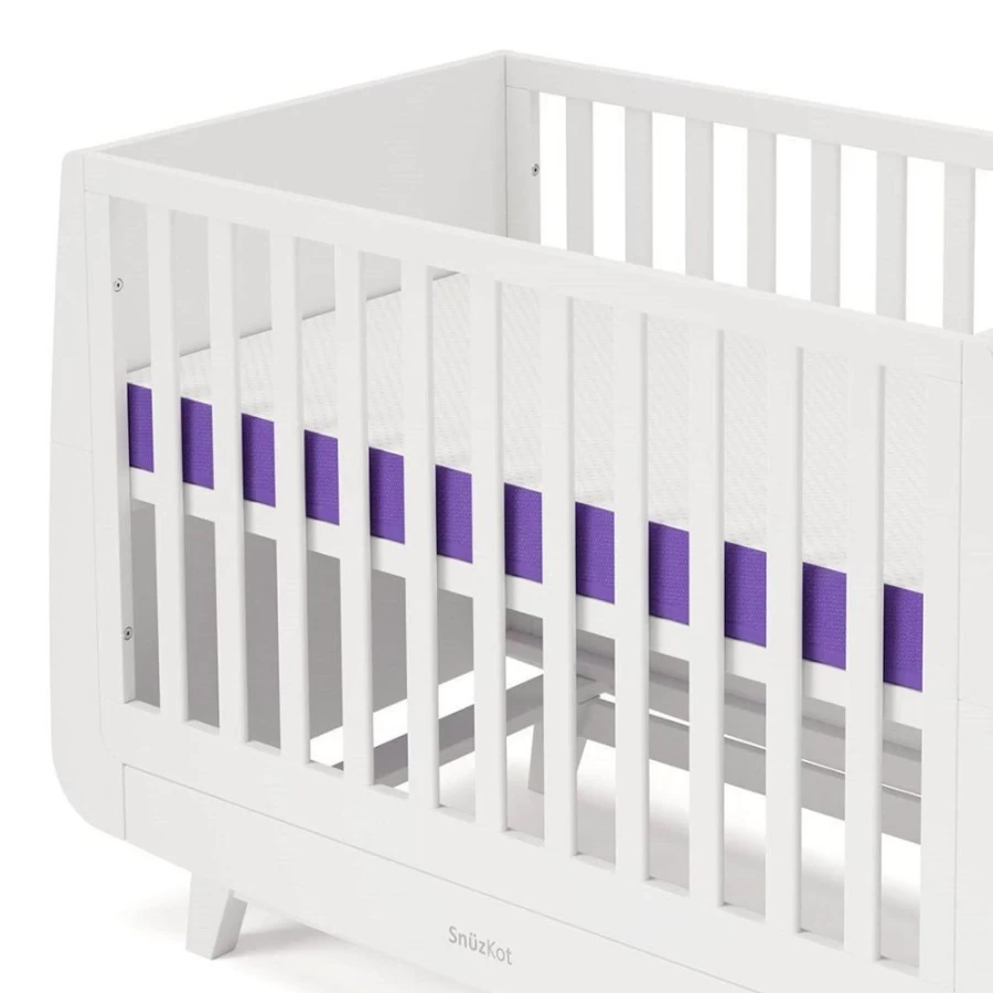 Snuz Dual-Sided Cot Mattress - Snuzkot 68x117cm for Optimal Baby Comfort & Support
