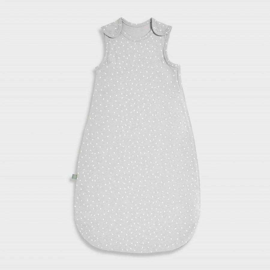 Little Green Sheep 1 Tog Sleep Bag for Babies 6-18 Months - Dove Rice Organic Cotton