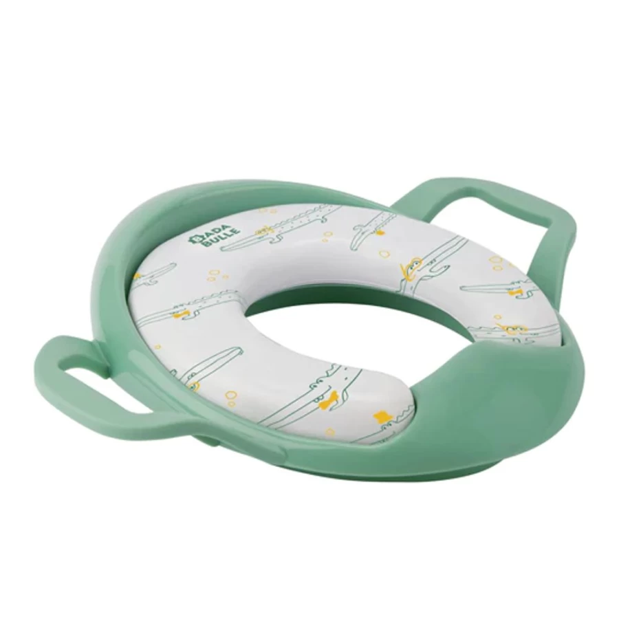 Badabulle Green Toilet Training Reducer Seat for Toddlers - Comfortable & Safe Potty Seat