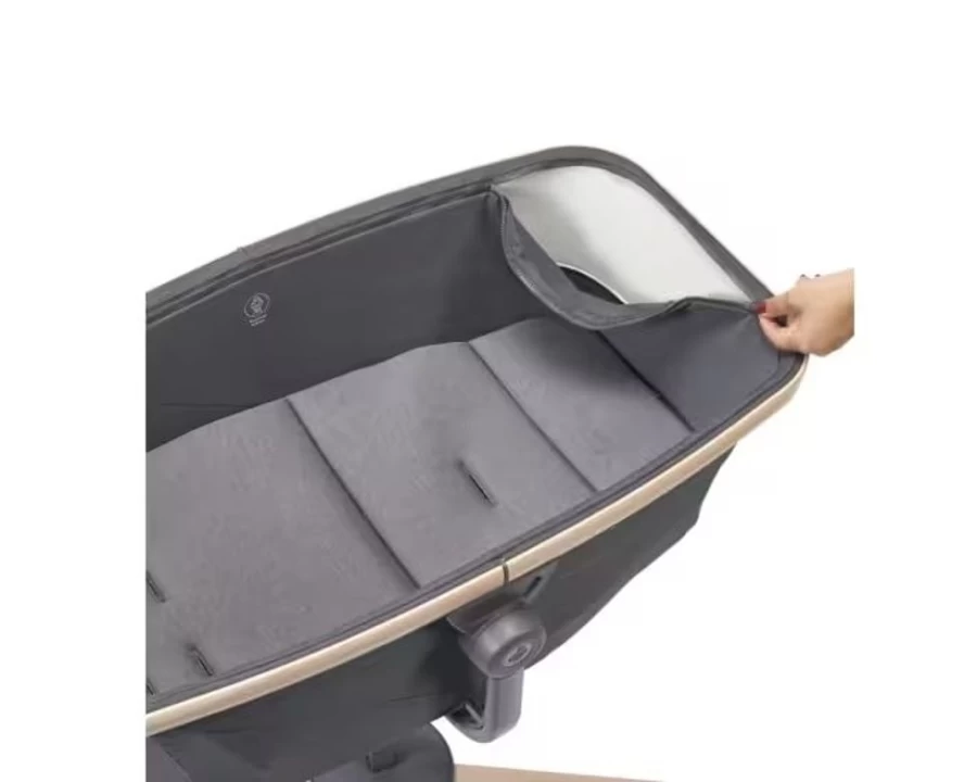 Maxi Cosi Alba Convertible Bassinet to Highchair - Graphite Multi-Functional Baby Furniture