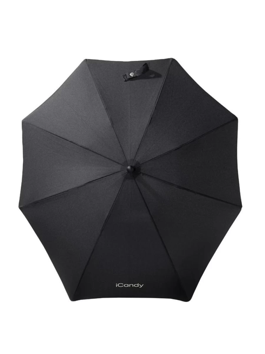 iCandy Black Parasol Umbrella - Elegant & Stylish Sun Shade for Outdoor Events
