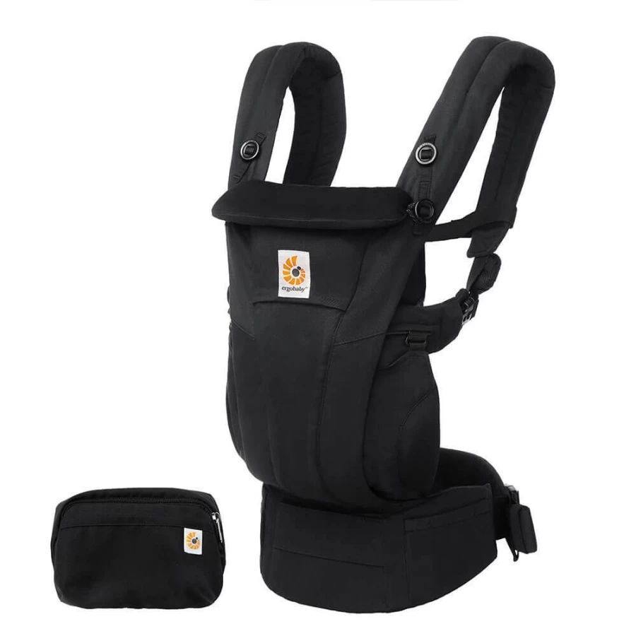 ERGObaby Omni Dream Baby Carrier - Ergonomic, Adjustable, Hands-Free Infant Carrier for Newborn to Toddler, Onyx Black
