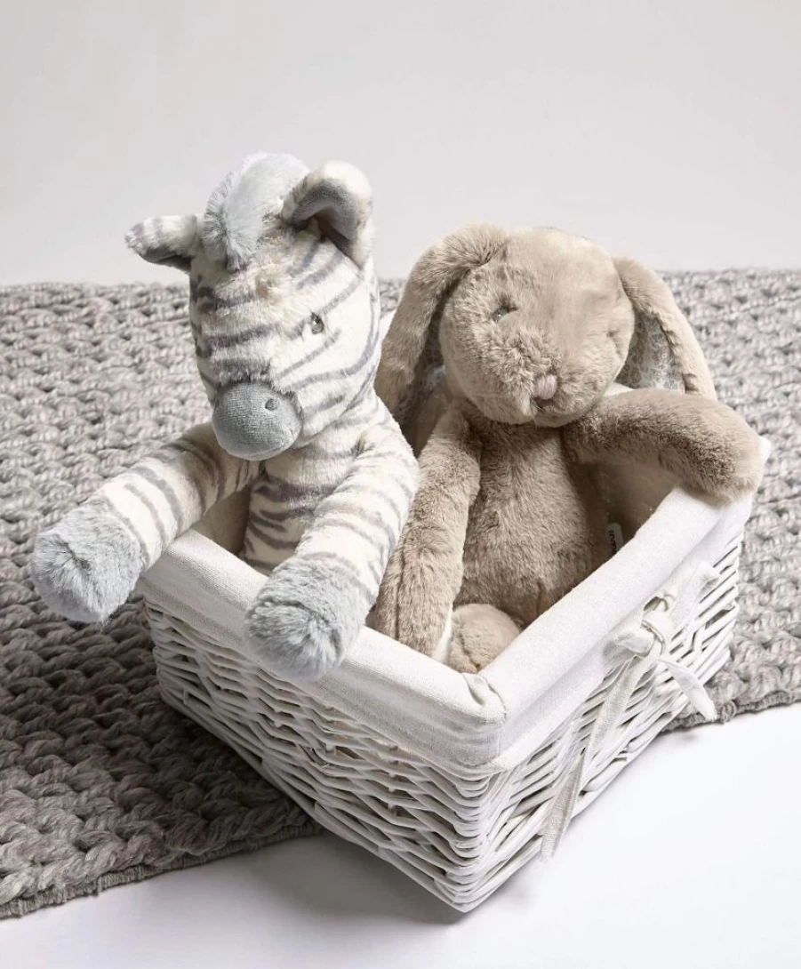 Mamas and Papas Soft Bunny Plush Toy - Cuddly World Themed Stuffed Animal for Kids