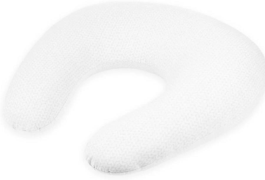Babymoov B.Love Compact Nursing Pillow - Portable & Ergonomic Breastfeeding Support Cushion in Mineral Grey