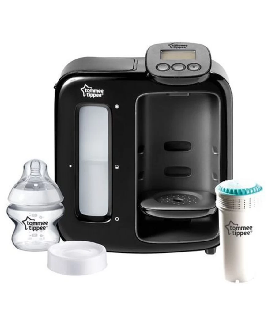 Tommee Tippee Perfect Prep Day & Night Baby Bottle Maker in Black – Quick & Hygienic Formula Preparation