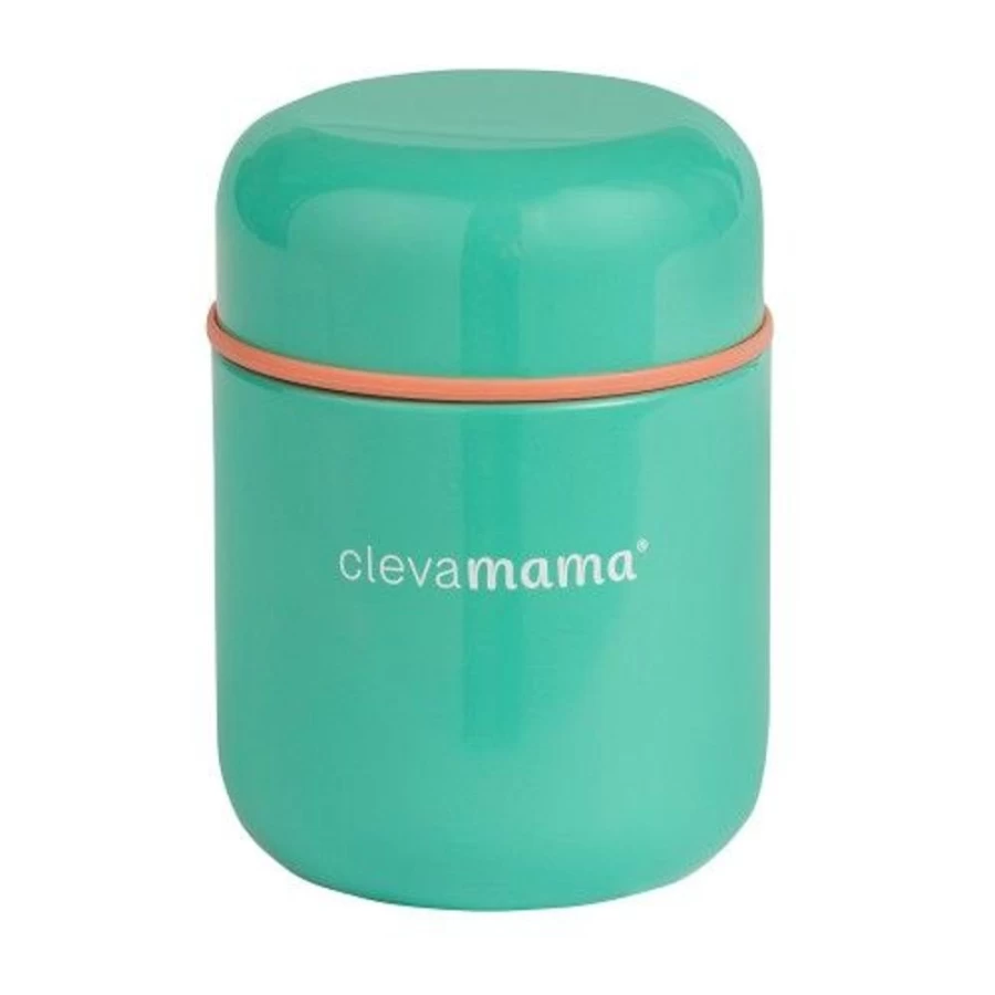Clevamama 8-Hour Insulated Stainless Steel Flask for Kids - Leak-Proof & BPA-Free