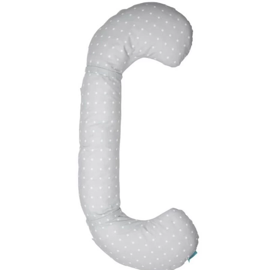 BellaMoon 3-in-1 Pregnancy Pillow, Nursing Pillow with Dotted Design for Maternity Support and Comfort