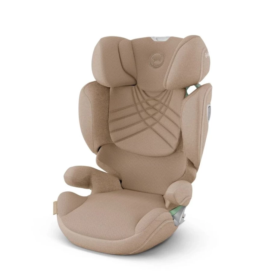 Cybex Solution T i-Fix Plus儿童汽车座椅 - 舒适米色款