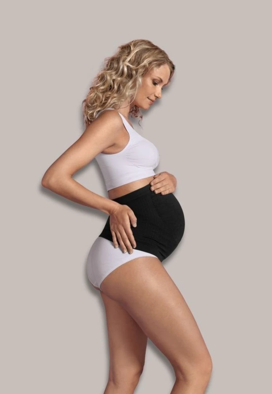 Carriwell Maternity Support Band - Large Size, Black for Pregnancy Comfort & Belly Support