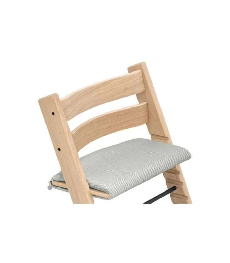 Stokke Tripp Trapp Junior Chair Cushion - Nordic Grey | Premium High Chair Seat Pad