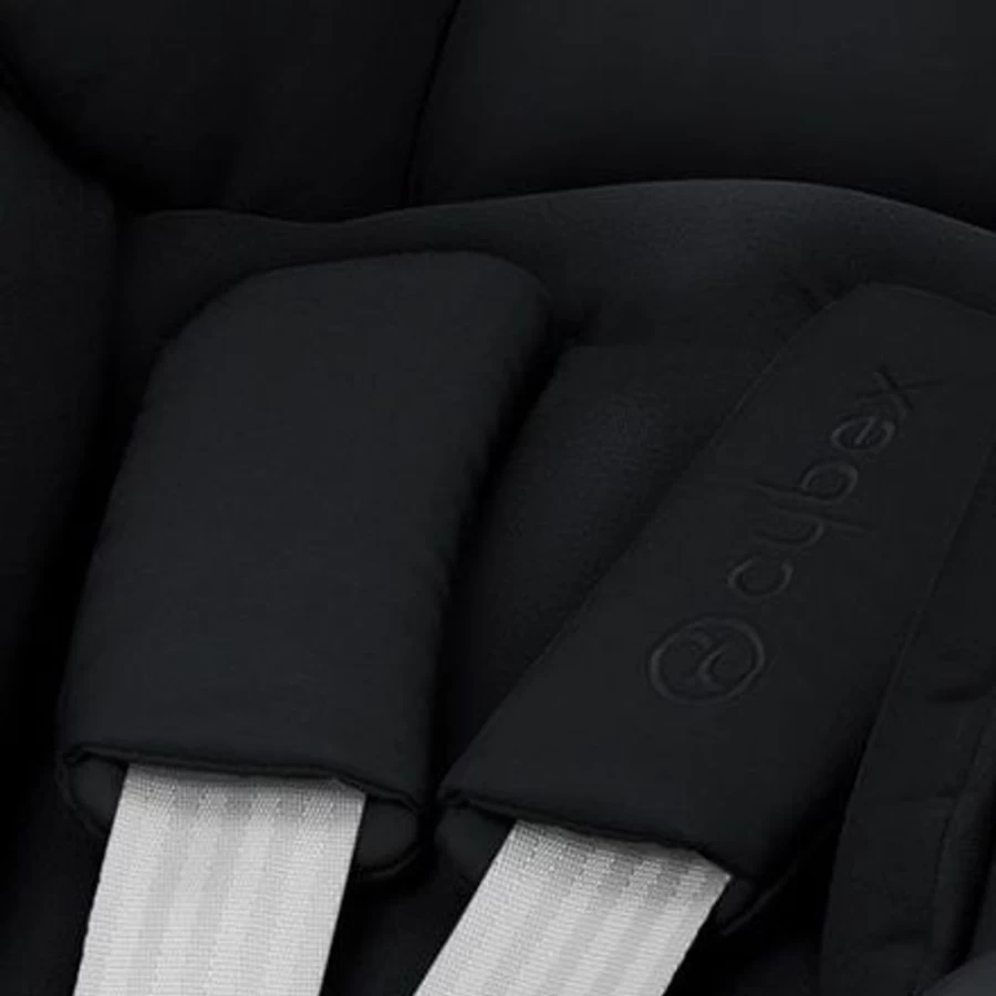 Cybex Cloud Z Replacement Shoulder Pads - Black Compatible Accessories for Enhanced Comfort
